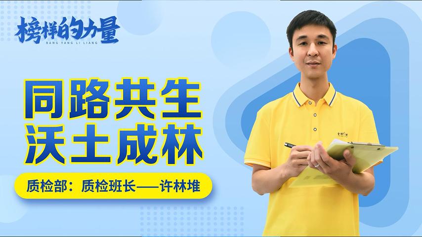 思齊·榜樣的力量 | 許林堆：同路共生，沃土成林！